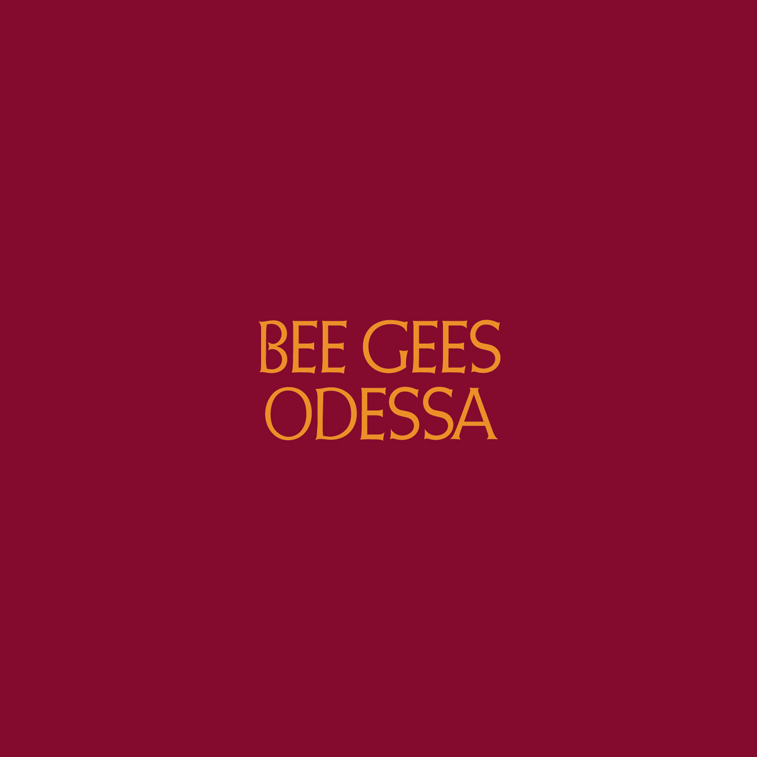 Bee Gees, Odessa, Cover