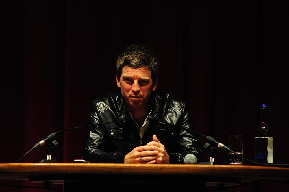 Noel Gallagher bei einer Pressekonferenz in London.