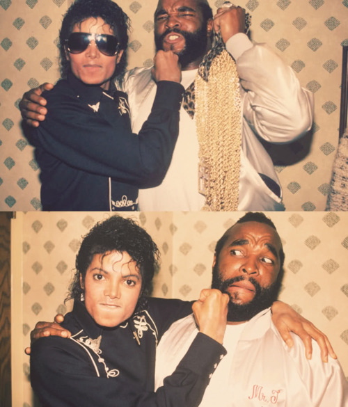 Mr. T und Michael Jackson