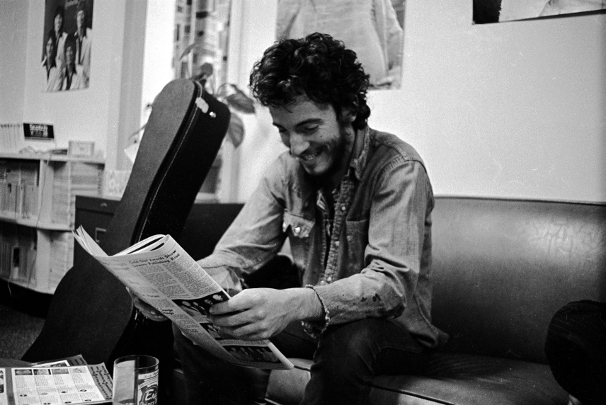 Bruce Springsteen bei den Session zu "The Darkness" am 01.01.1970