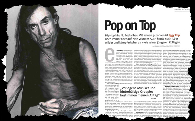 Iggy Pop – Musikexpress Juli 2001