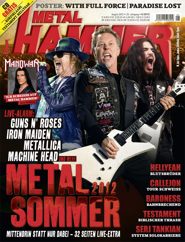 METAL HAMMER August 2012