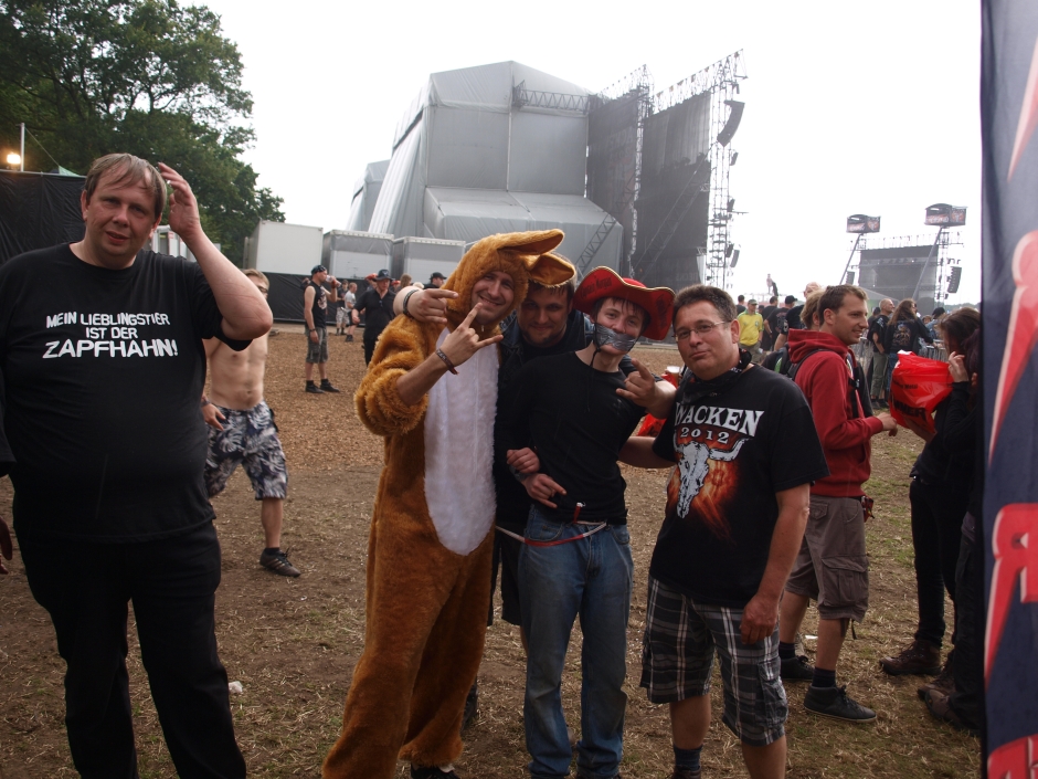 Wacken Open Air 2012: Fans und Gelände am Donnerstag