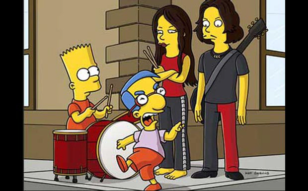 The White Stripes bei den Simpsons