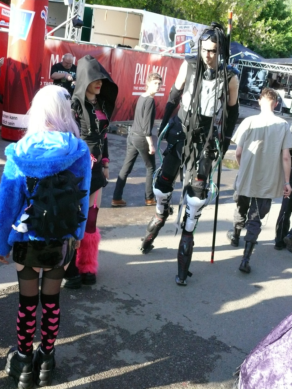 Wave-Gotik-Treffen 2013 - das schwarzbunte Publikum