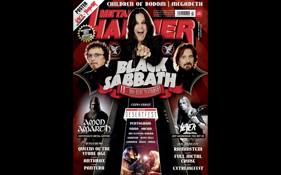 METAL HAMMER-Ausgabe Juli 2013