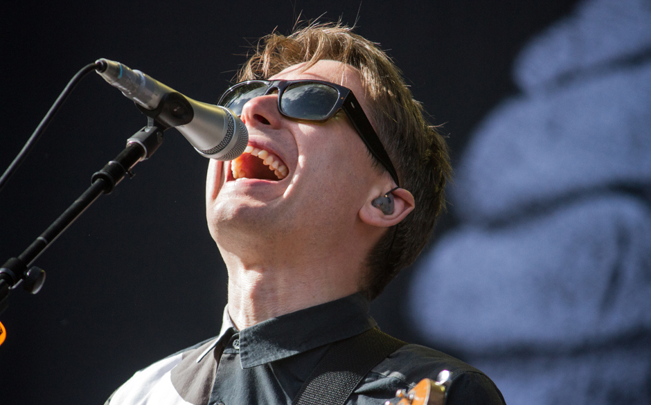 Alex Kapranos von und mit Franz Ferdinand