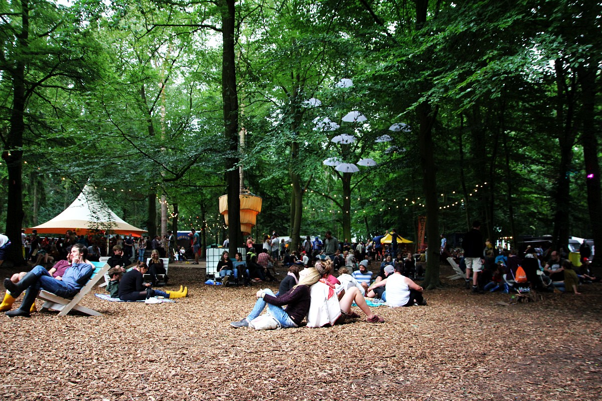 Atmosphäre beim Appletree Garden 2016