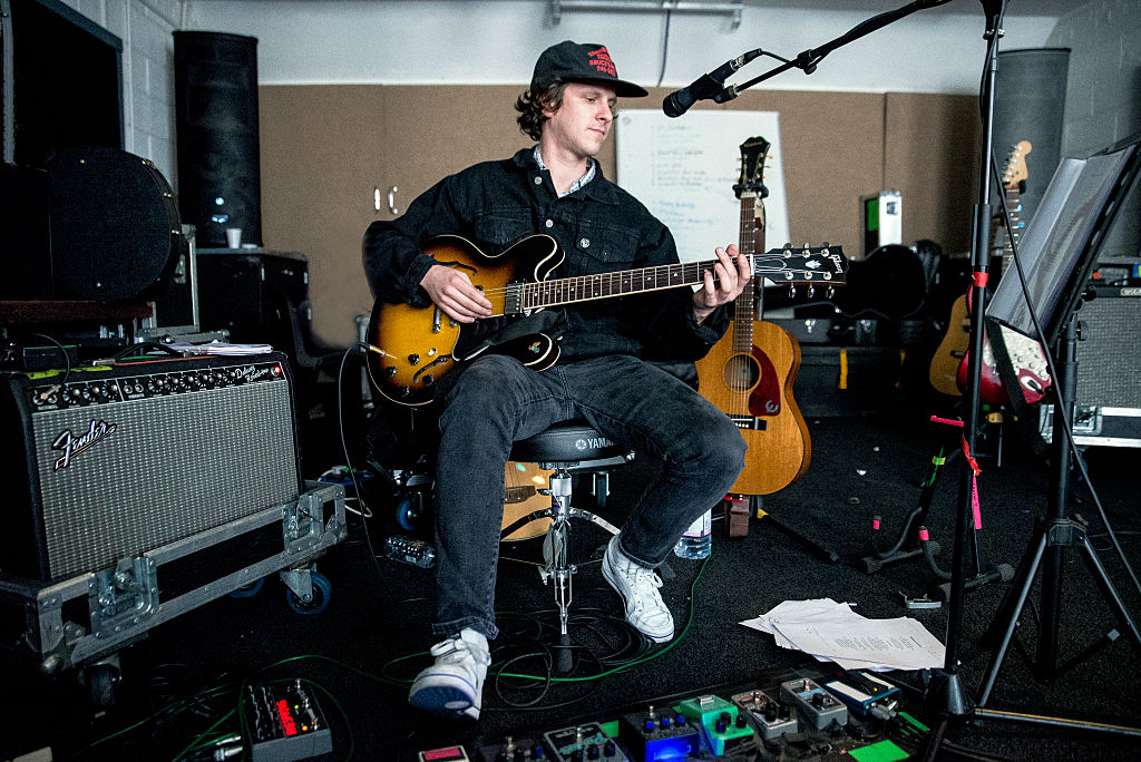 Jamie T in seinem Studio in Hackney im vergangenen Jahr