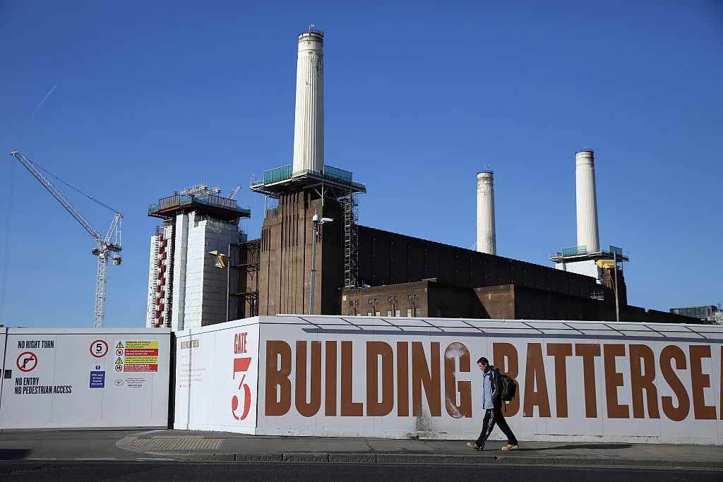 Die ikonische Battersea Power Station in London