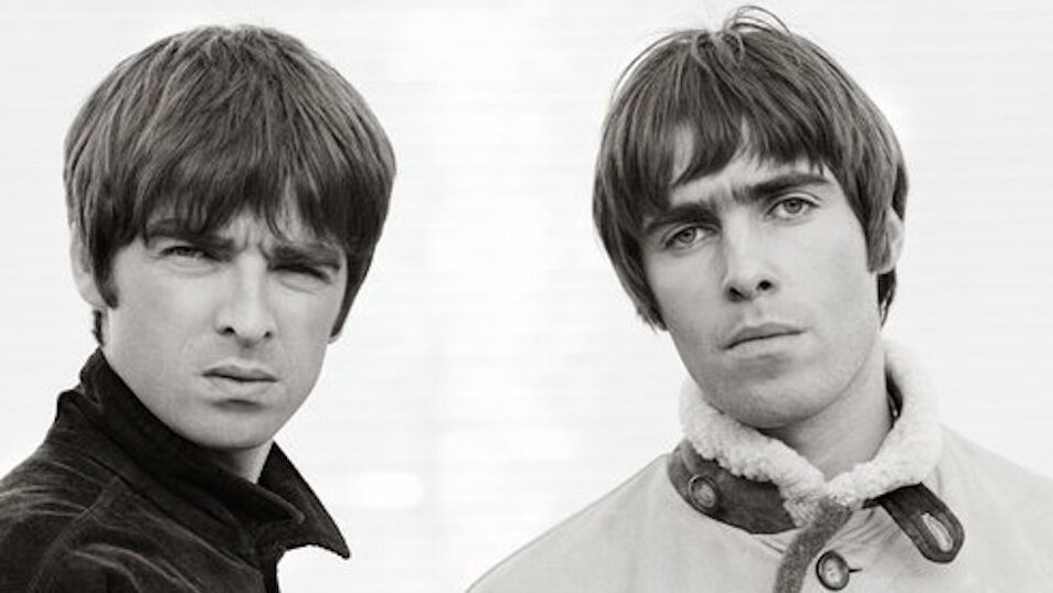 Bild aus der Oasis-Doku „Supersonic“ mit Liam und Noel Gallagher