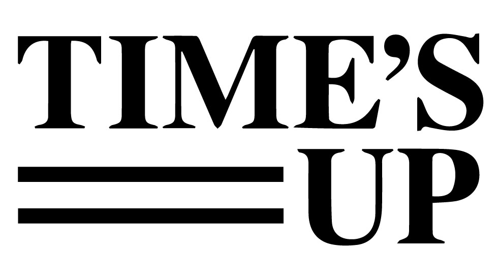 Das Logo der Initiative „Time's Up“