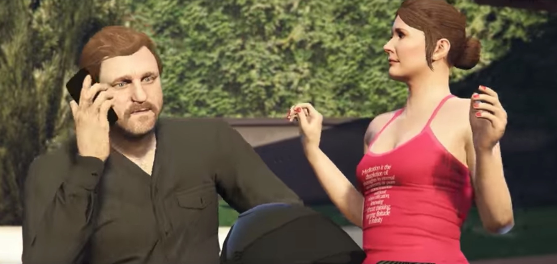 Nicht ablenken lassen: DJ Solomun als Actionheld in GTA V