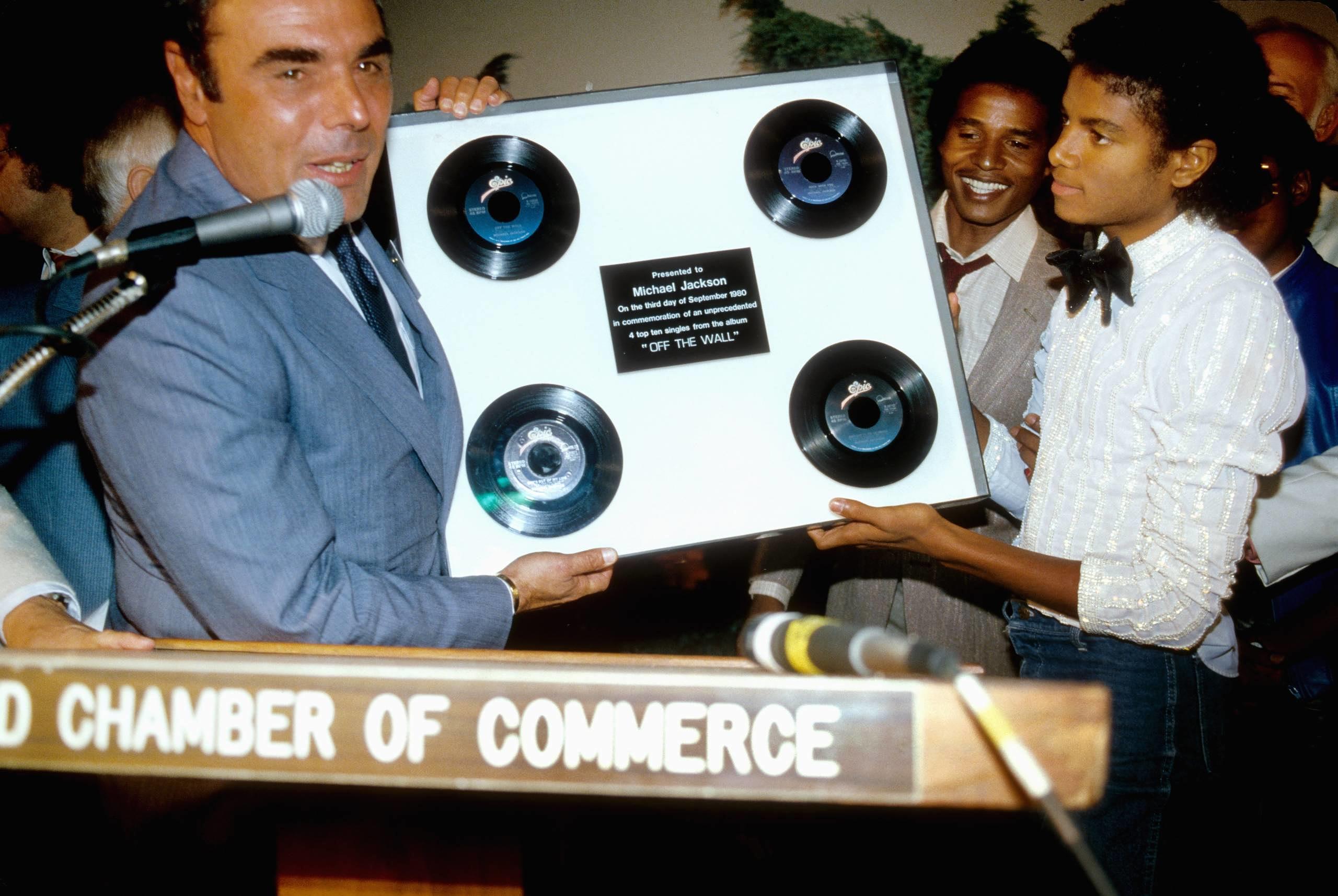 1980 in Los Angeles: Michael Jackson wird vier seine vier „OFF THE WALL“-Singles ausgezeichnet