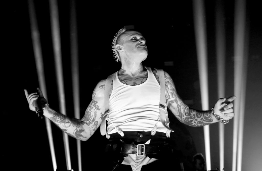 Keith Flint von The Prodigy live in London 2017