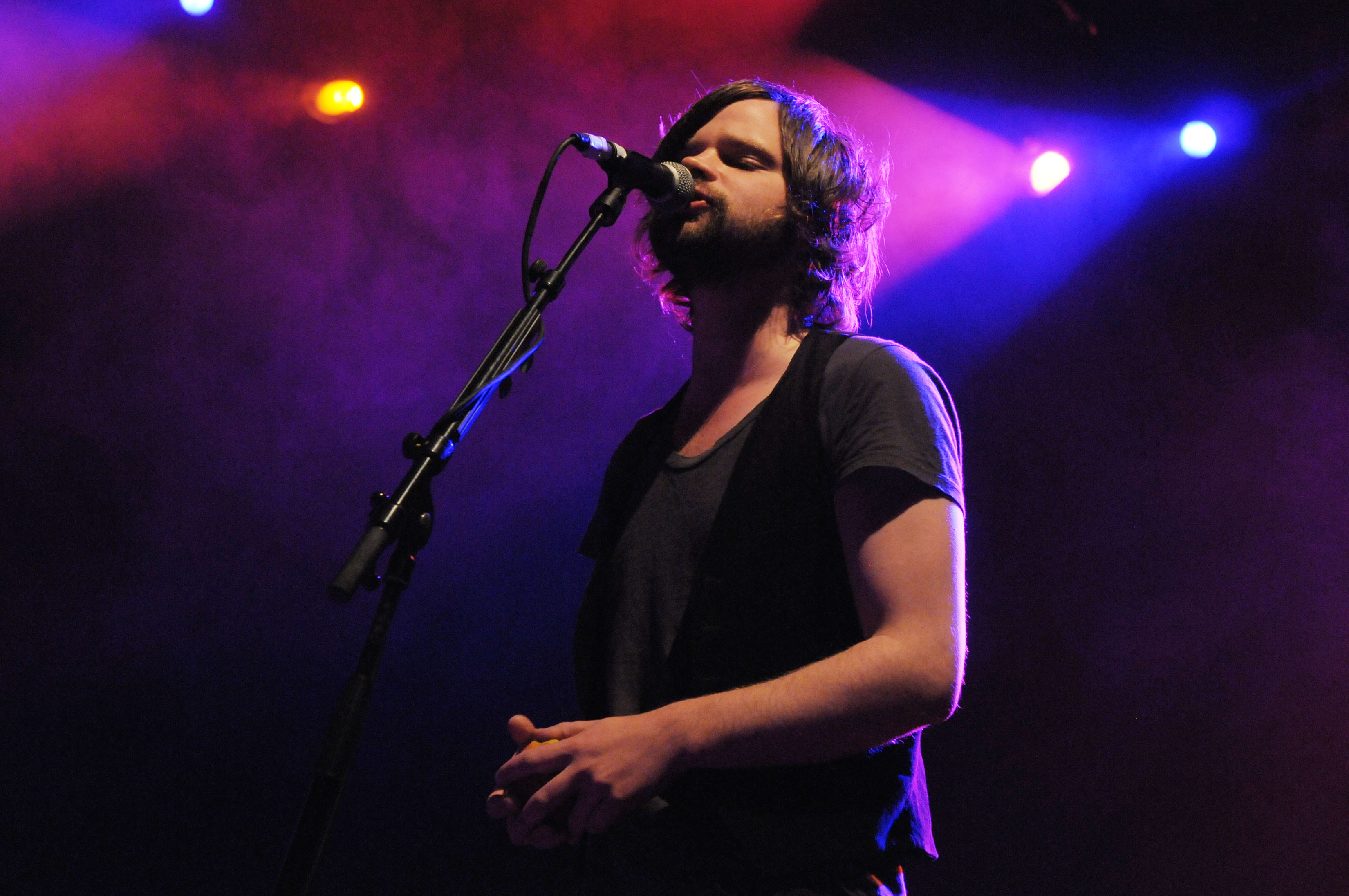 The Futureheads' Dave Hyde bei einem Auftritt im September 2012