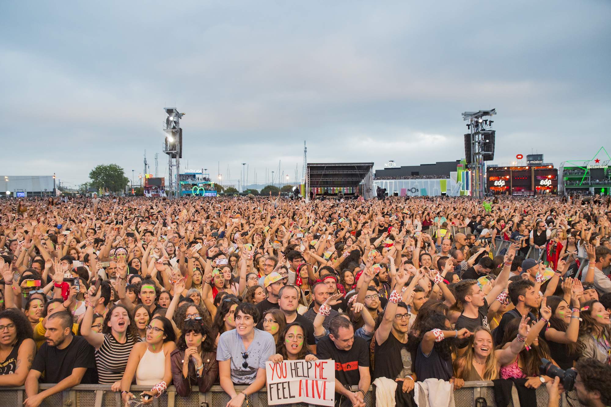 So sah es beim NOS Alive 2017 aus