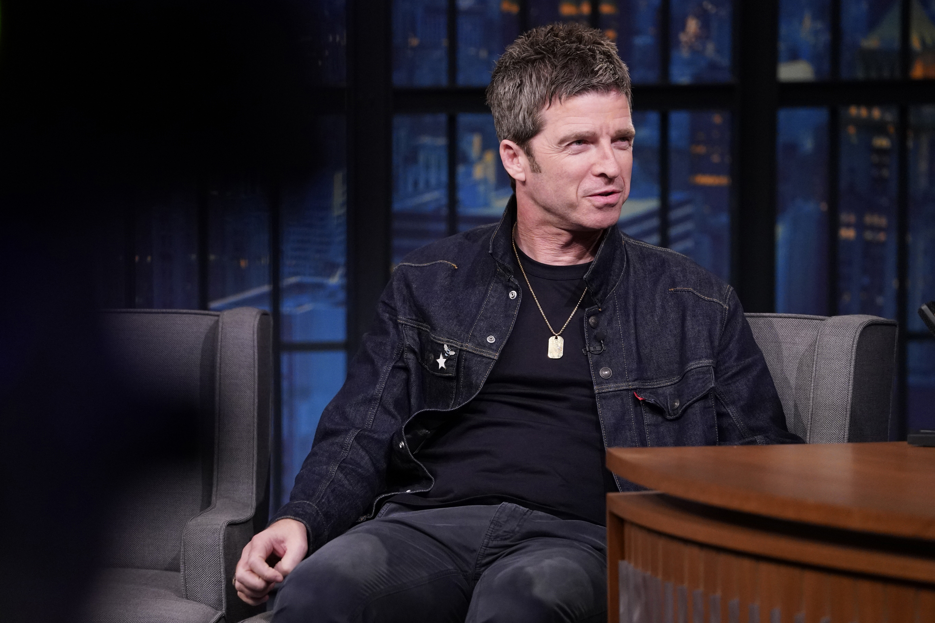 Noel Gallagher am 6. August 2019 bei „Late Night With Seth Meyers“
