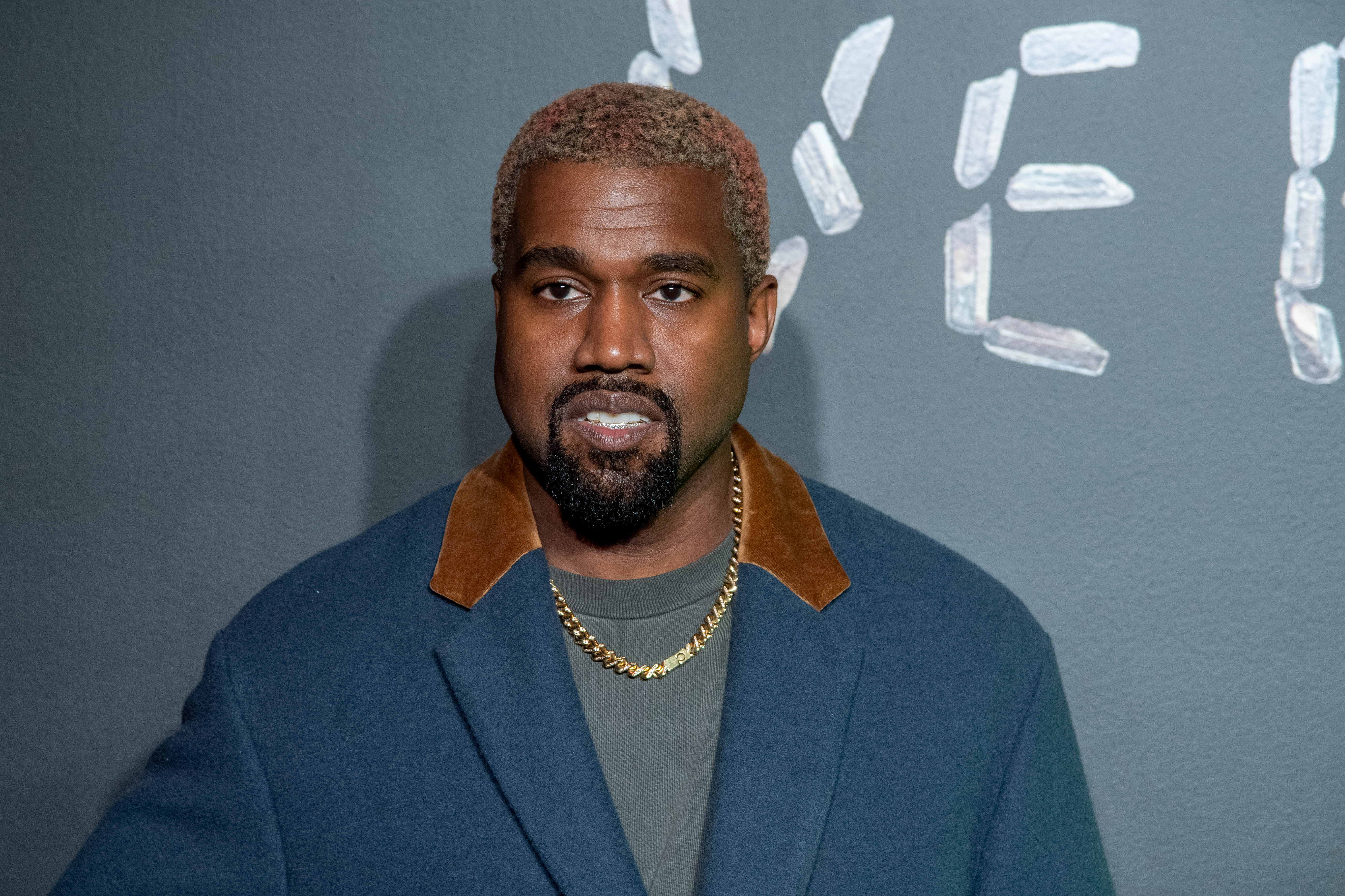 Kanye West im Dezember 2018 auf einer Versace-Veranstaltung in New York