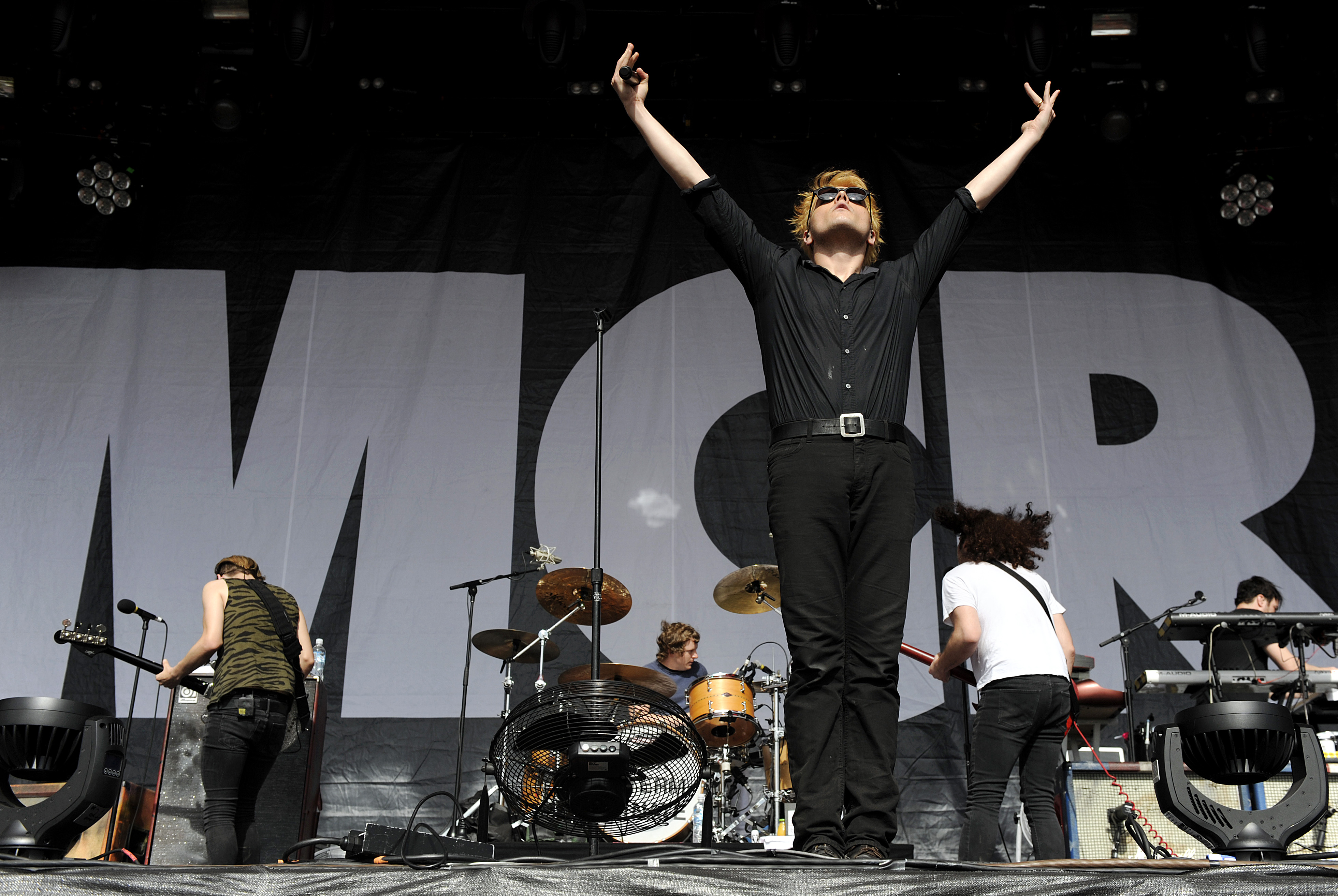 My Chemical Romance live beim Melbourne Big Day Out Festival 2012