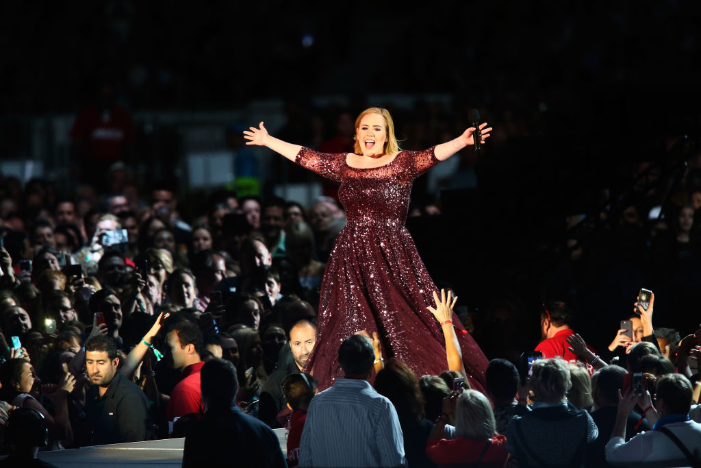 Adele live in Australien 2017.
