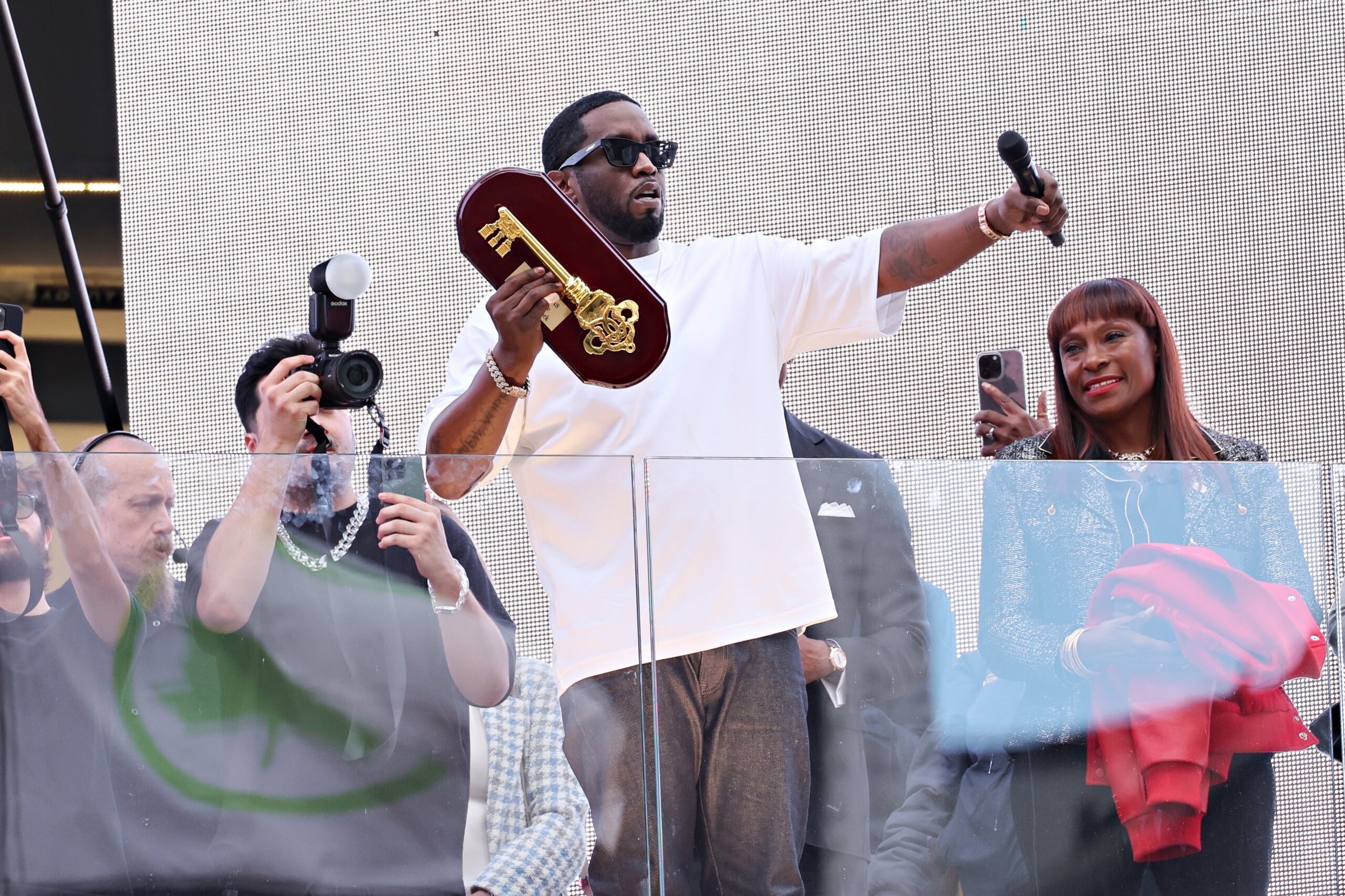 Sean „Diddy“ Combs im September 2023, als er den New-York-Schlüssel entgegennahm