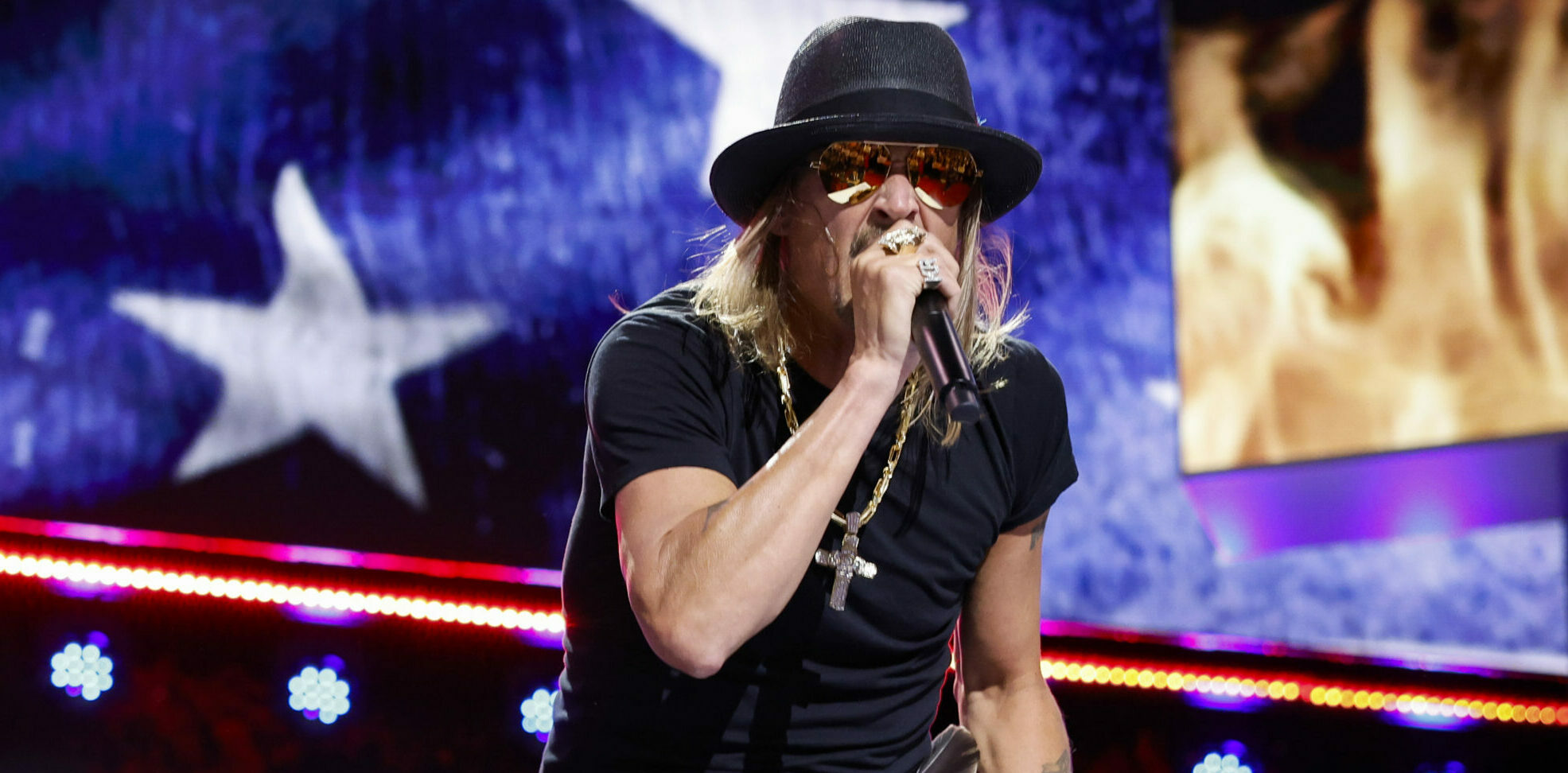 Kid Rock live auf der Republican National Convention 2024