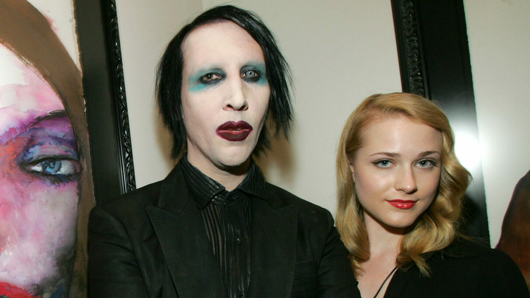 Marilyn Manson und Evan Rachel Wood