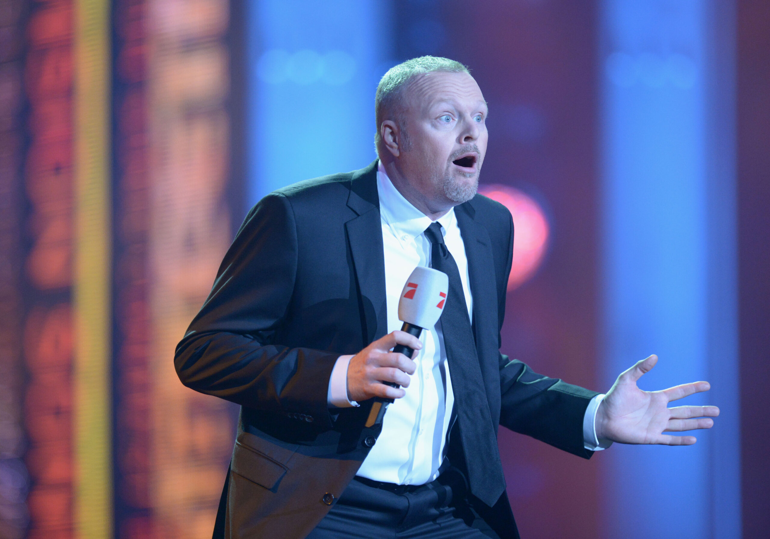 Stefan Raab tritt beim Bundesvision Song Contest 2014 am 20. September 2014 auf