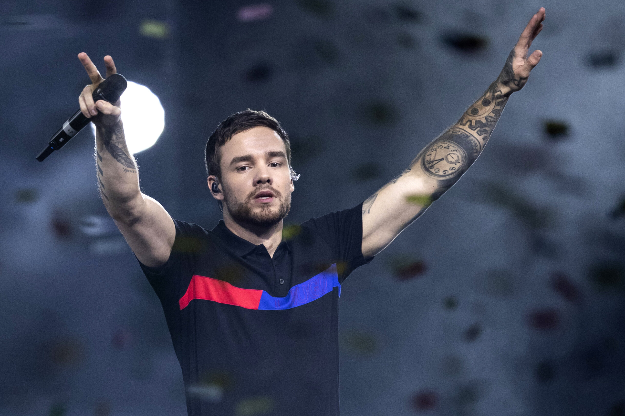 Liam Payne bei einem Auftritt in London in der SSE-Arena (2019)