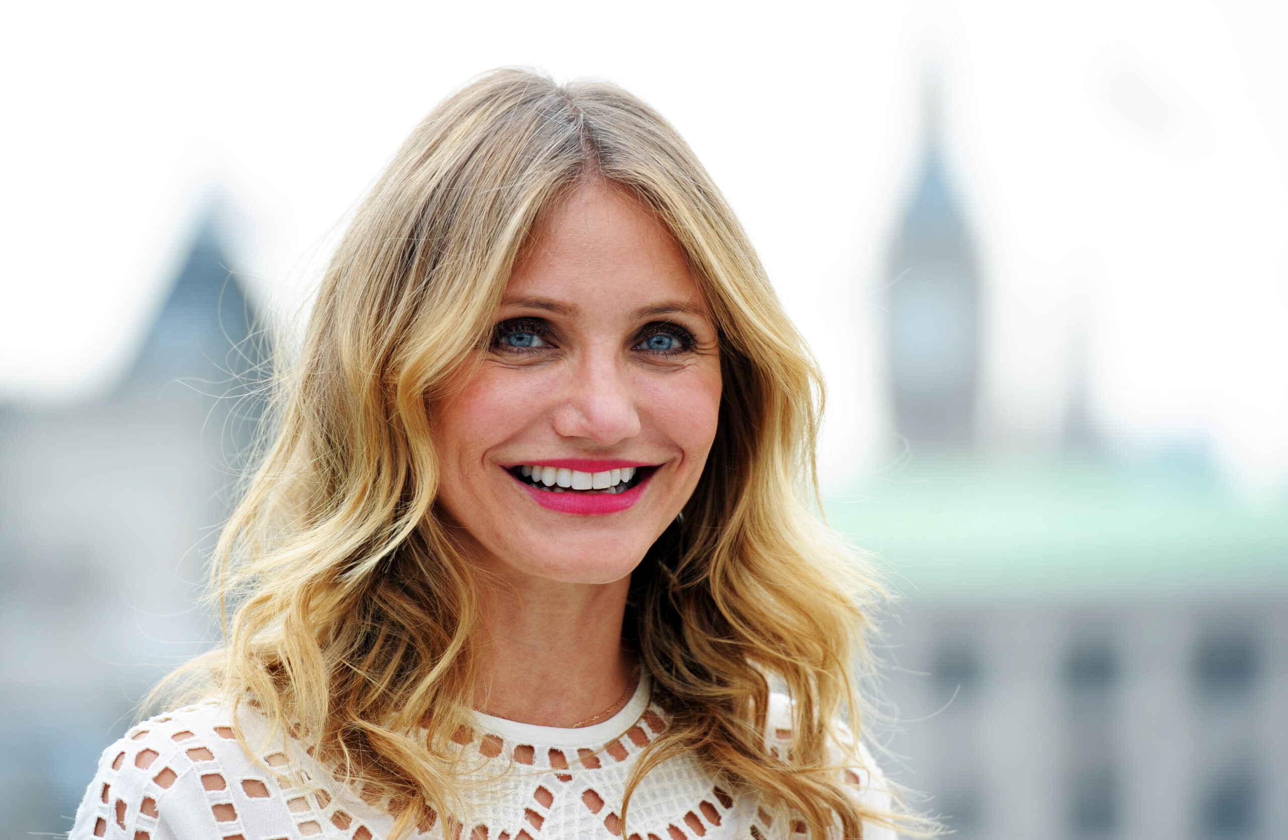 Cameron Diaz beim Fotoshooting für „Sex Tape“ in London (September, 2014)