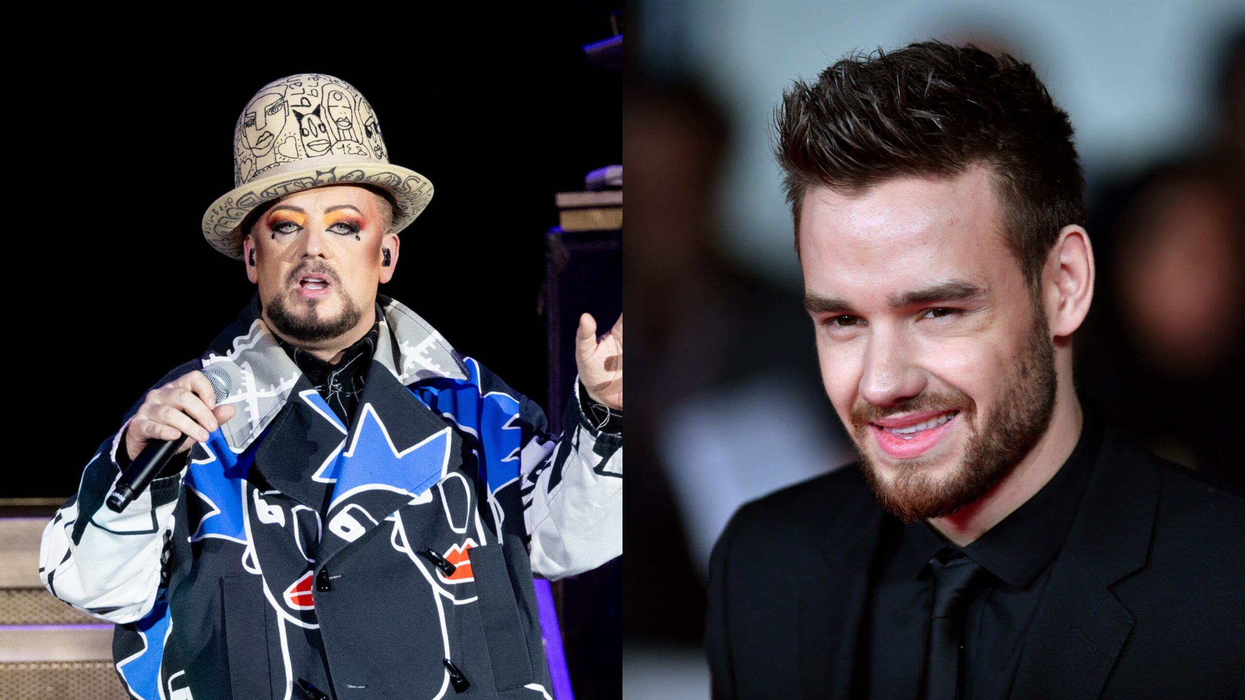 Boy George (l.) / Liam Payne (r.)