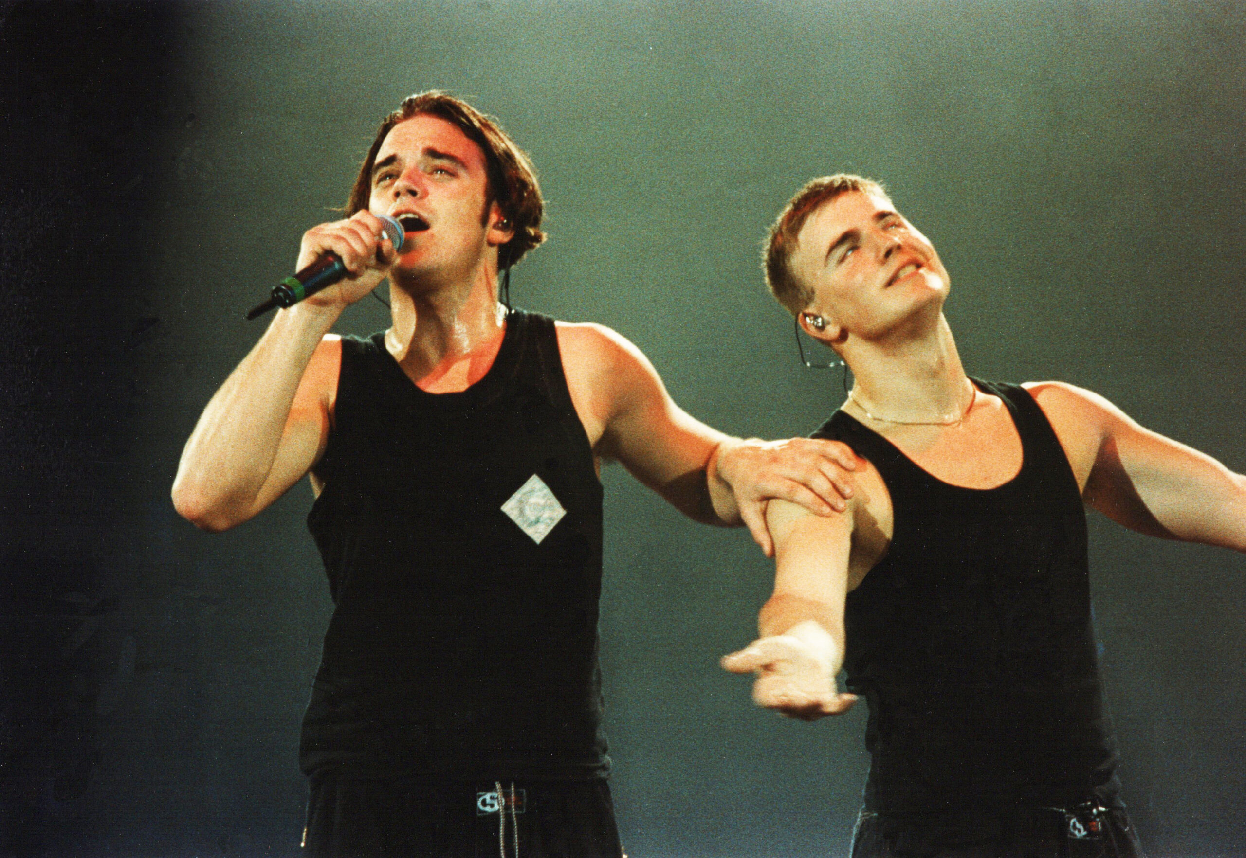 Robbie Williams und Gary Barlow, 1993