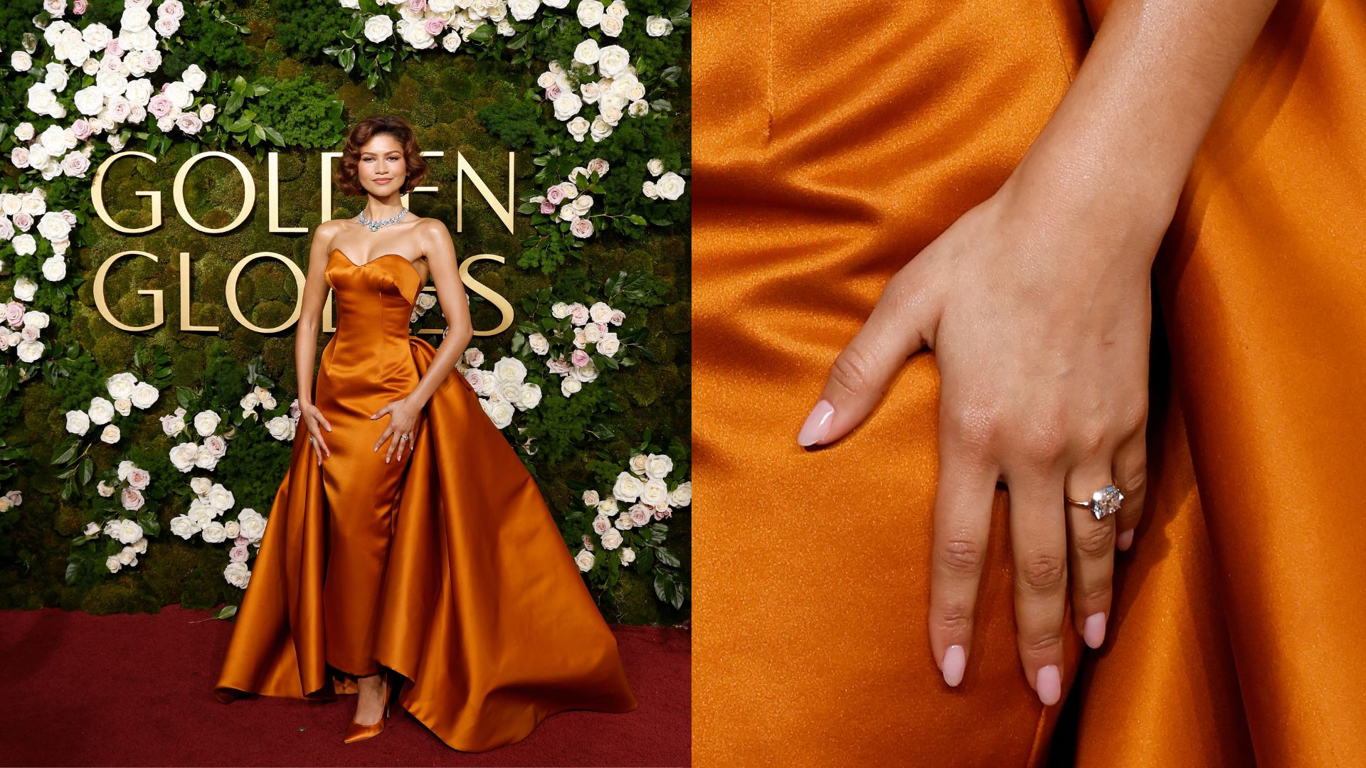 Zendaya bei den Golden Globes 2025