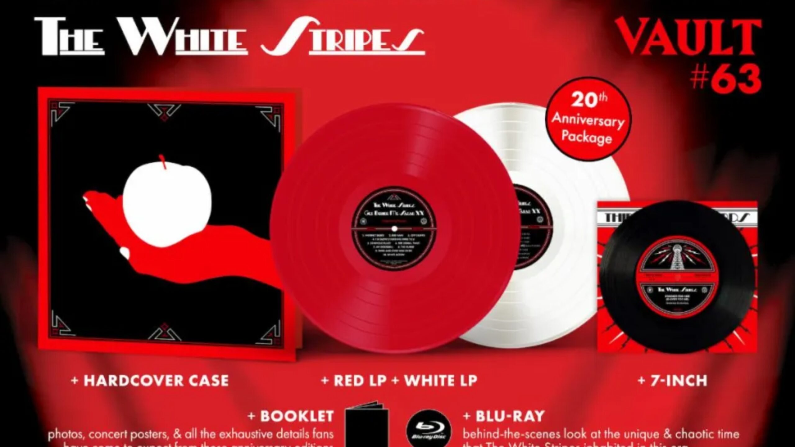 GET BEHIND ME SATAN von The White Stripes gibt es nur bei Third Man Records